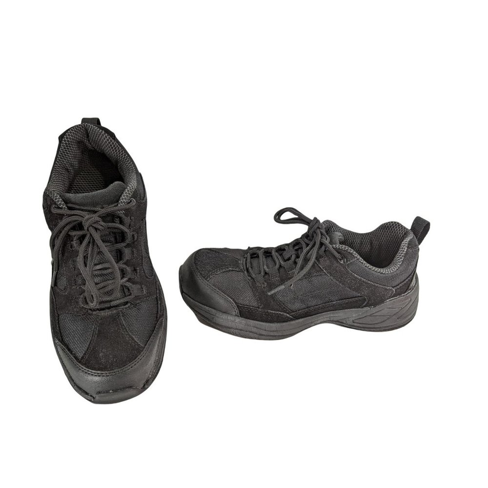 Mens Work Safety Shoes Brahma ADAN STEEL TOE Shoes NON-SLIP RUBBER SOLE SIZE 7